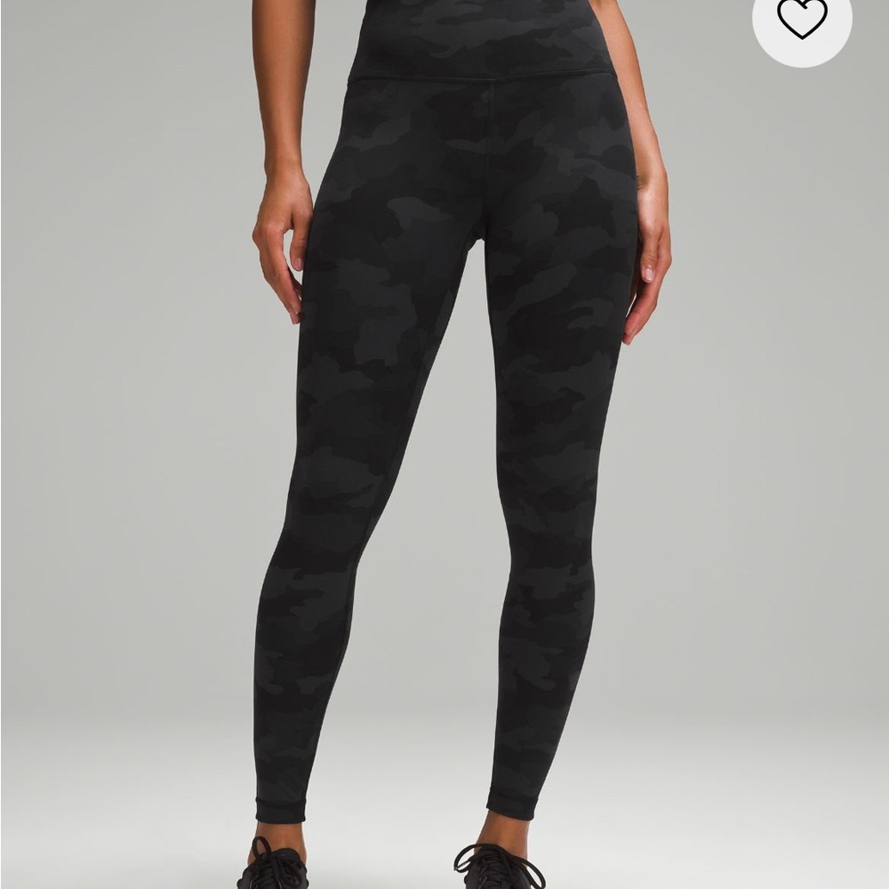 Lululemon Black Camo Leggings